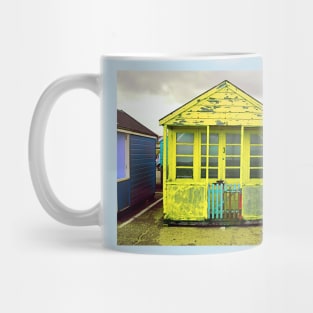 beach hut Mug